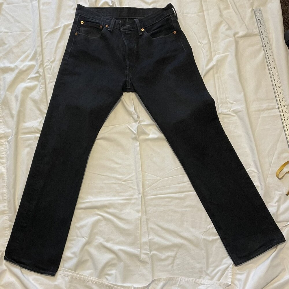 Levi's 501 black jeans